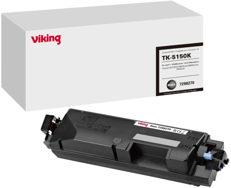 Viking TK-5150K Kompatibel Kyocera Tonerkartusche Schwarz