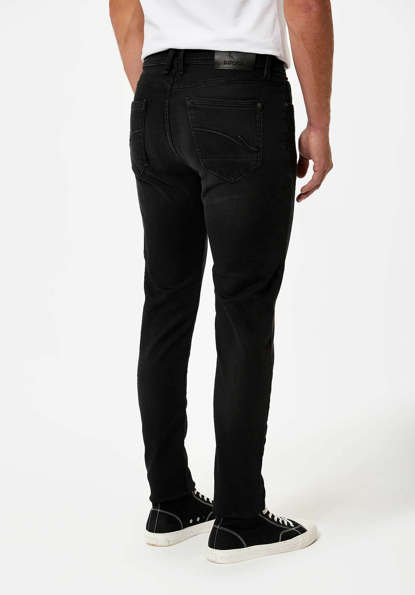 DAXKO  Jean slim noir Homme