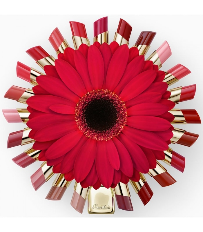 Guerlain-KISSKISS SHINE BLOOM-Rouge brillant 95% d'ingrédients d'origine naturelle*