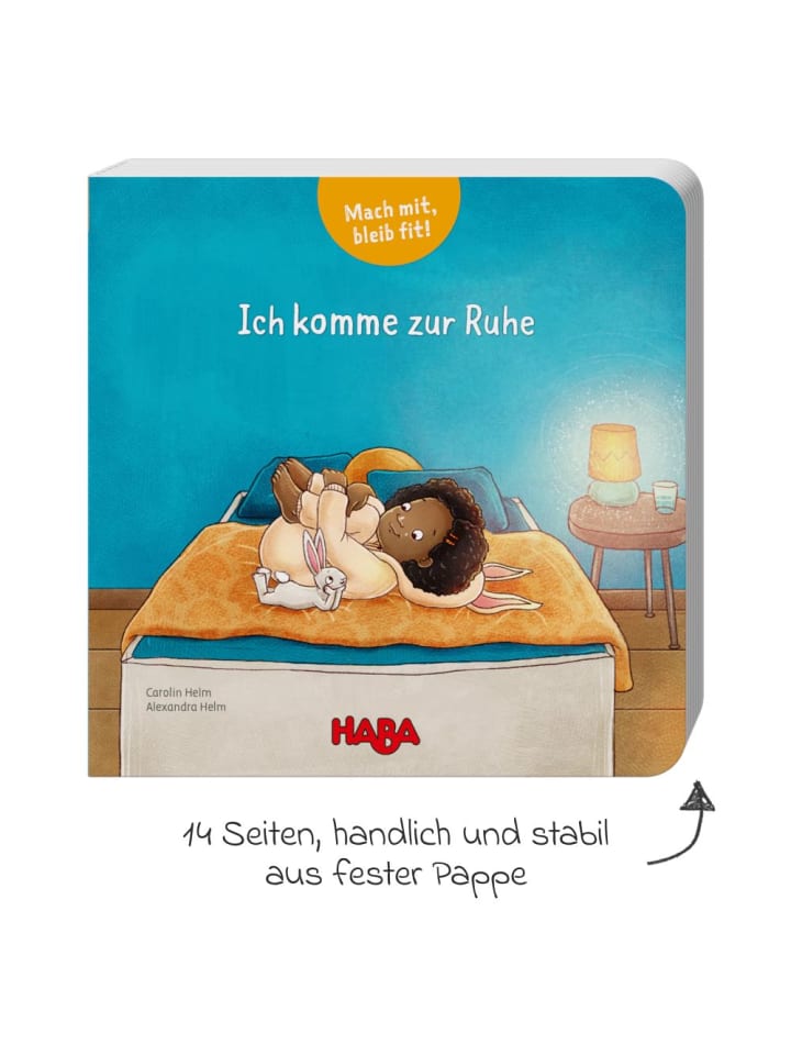Haba Buch Mach mit, bleib fit! - Ich komme zur Ruhe in bunt günstig kaufen onesize