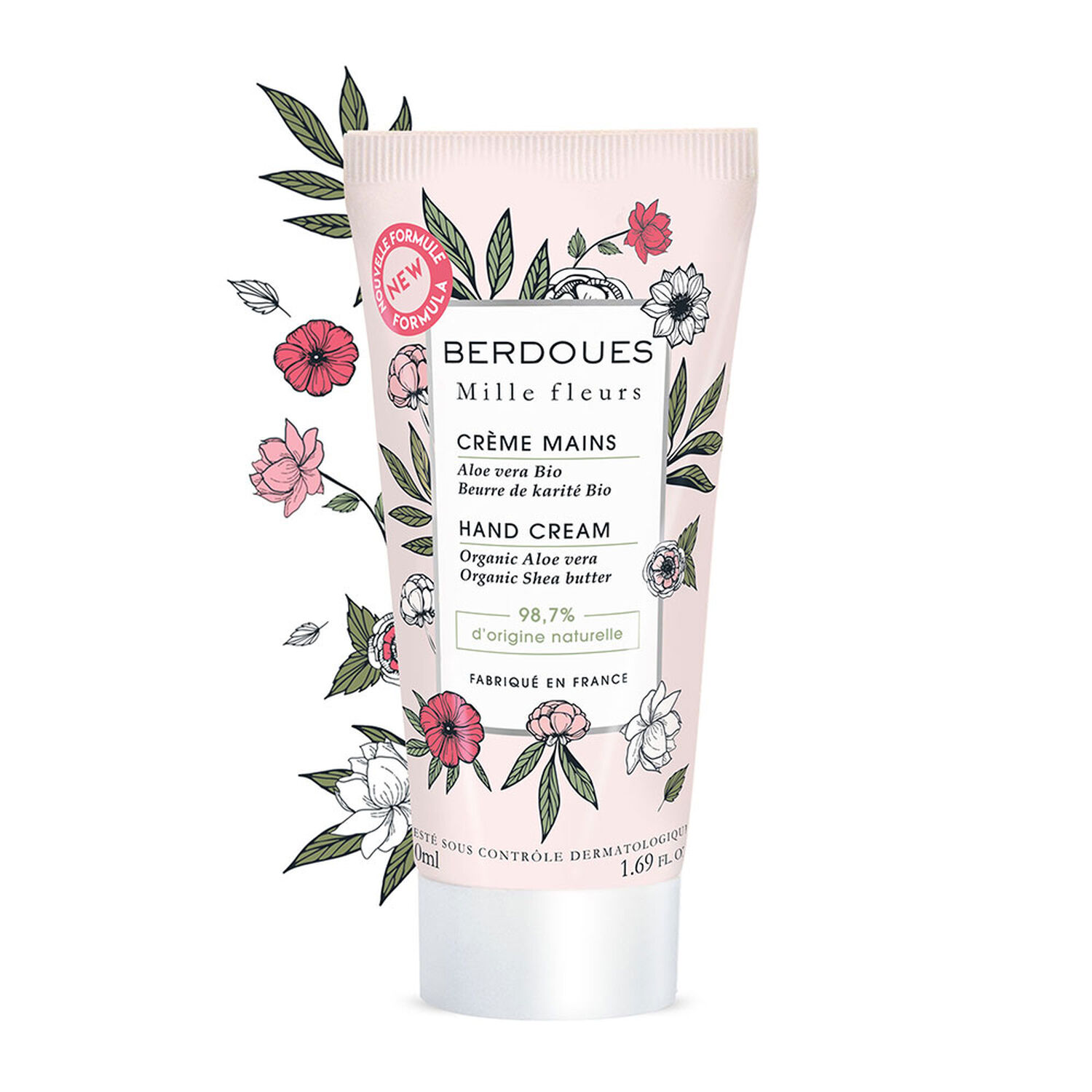Berdoues Mille Fleurs Hydratation Crème Mains 50 ml