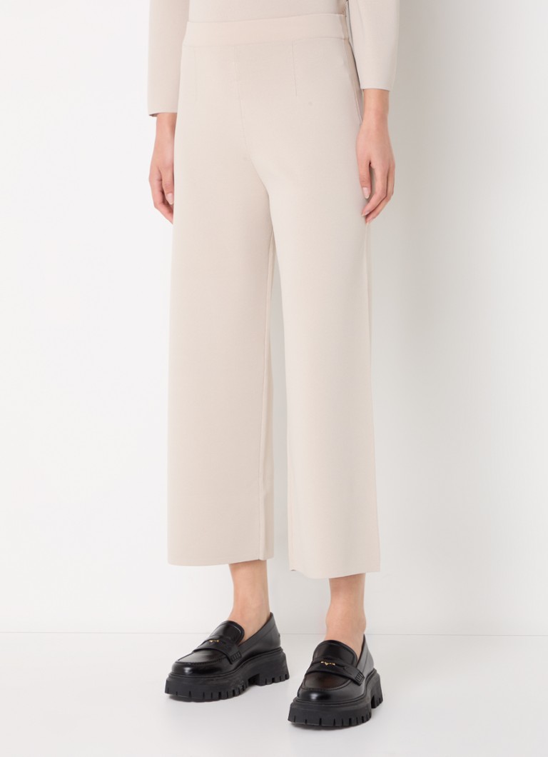 MaxMara Grembo kalhoty volného střihu s vysokým pasem