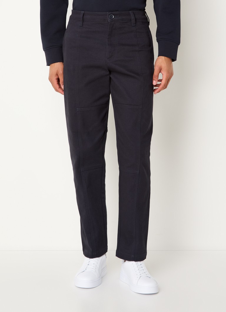 Pantaloni largi cu buzunare laterale Armani Exchange
