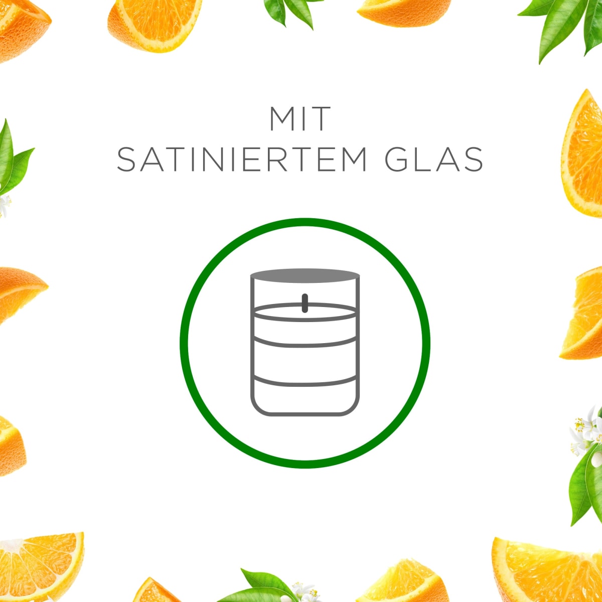 Duftkerze im Glas Citrus 105g, 1 St