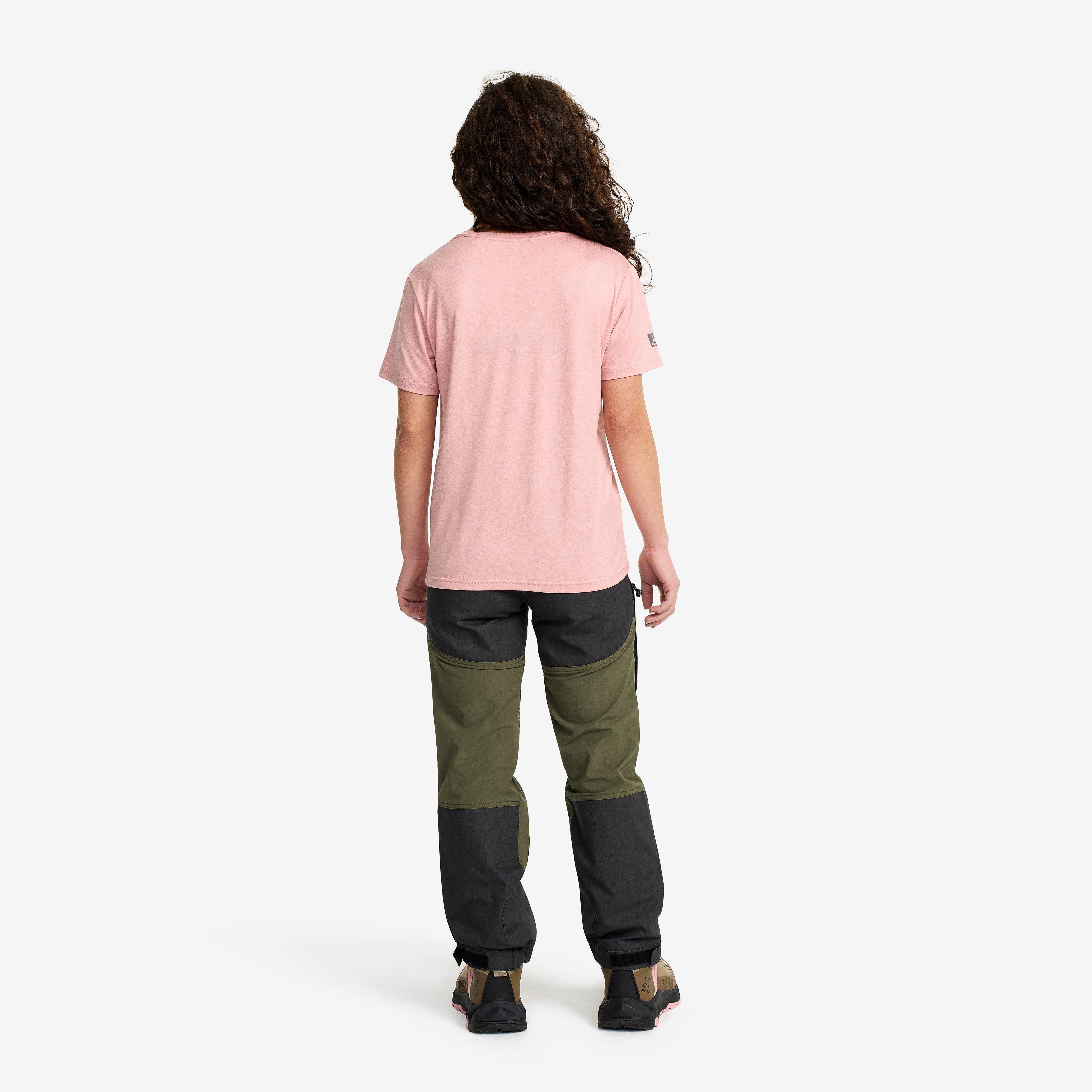 Backpacker Tee Teens Blush Melange