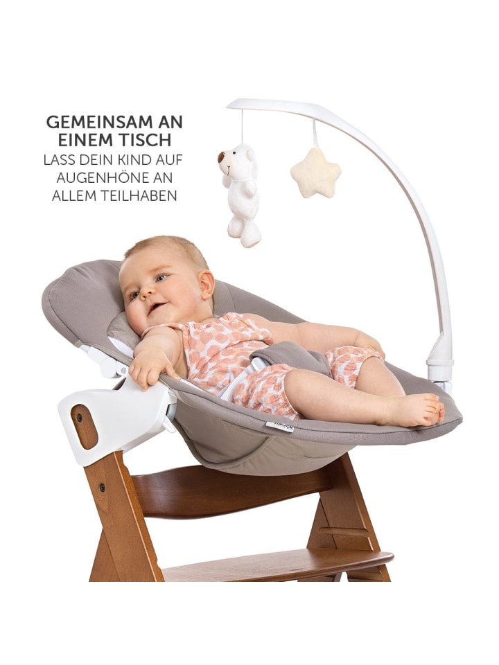 Hauck Alpha Plus Walnut Newborn Set Deluxe - 4-tlg. in braun,beige günstig kaufen onesize