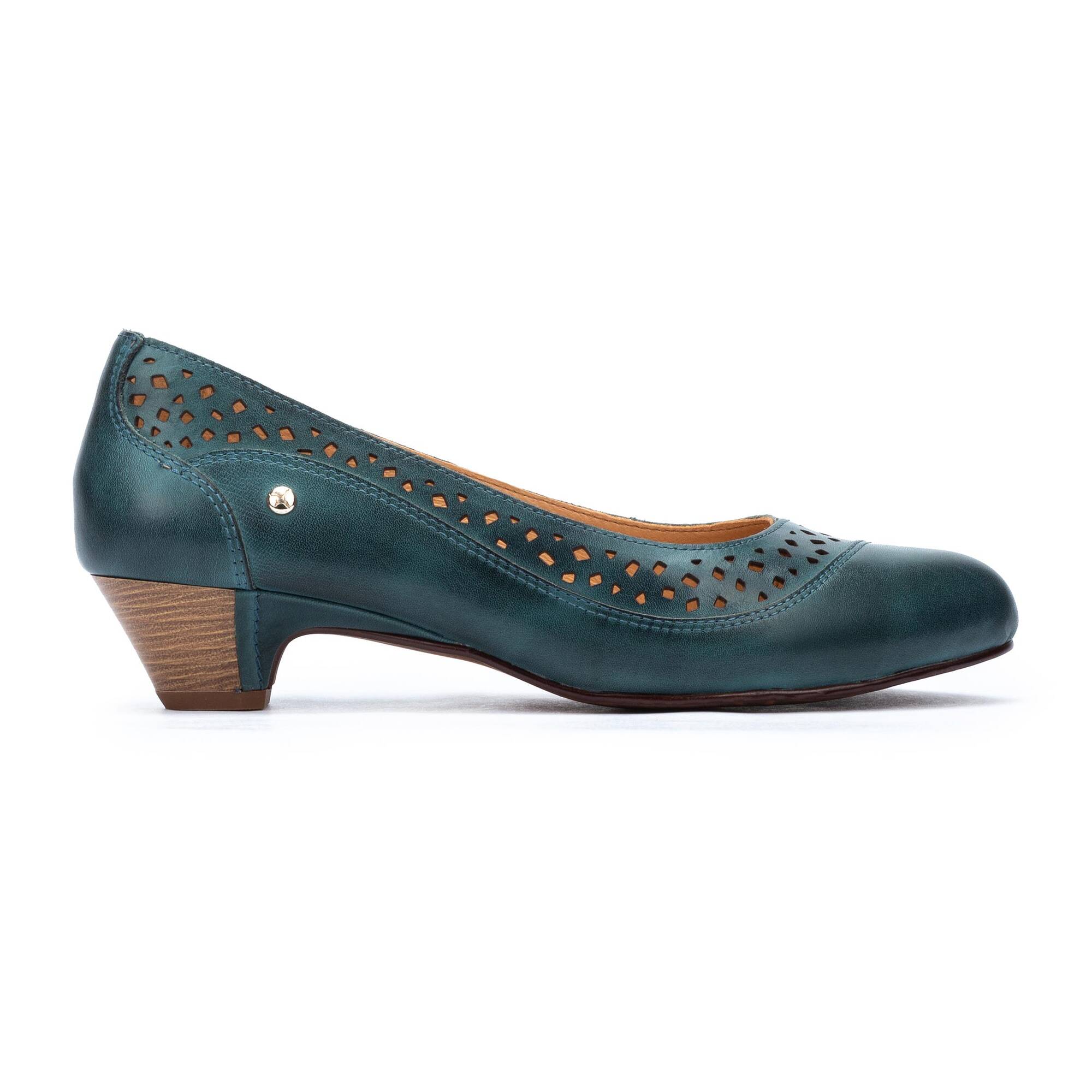 Damskie buty na niskim obcasie - RIVER