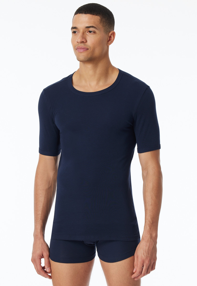 Shirt kurzarm dunkelblau - Revival Ludwig