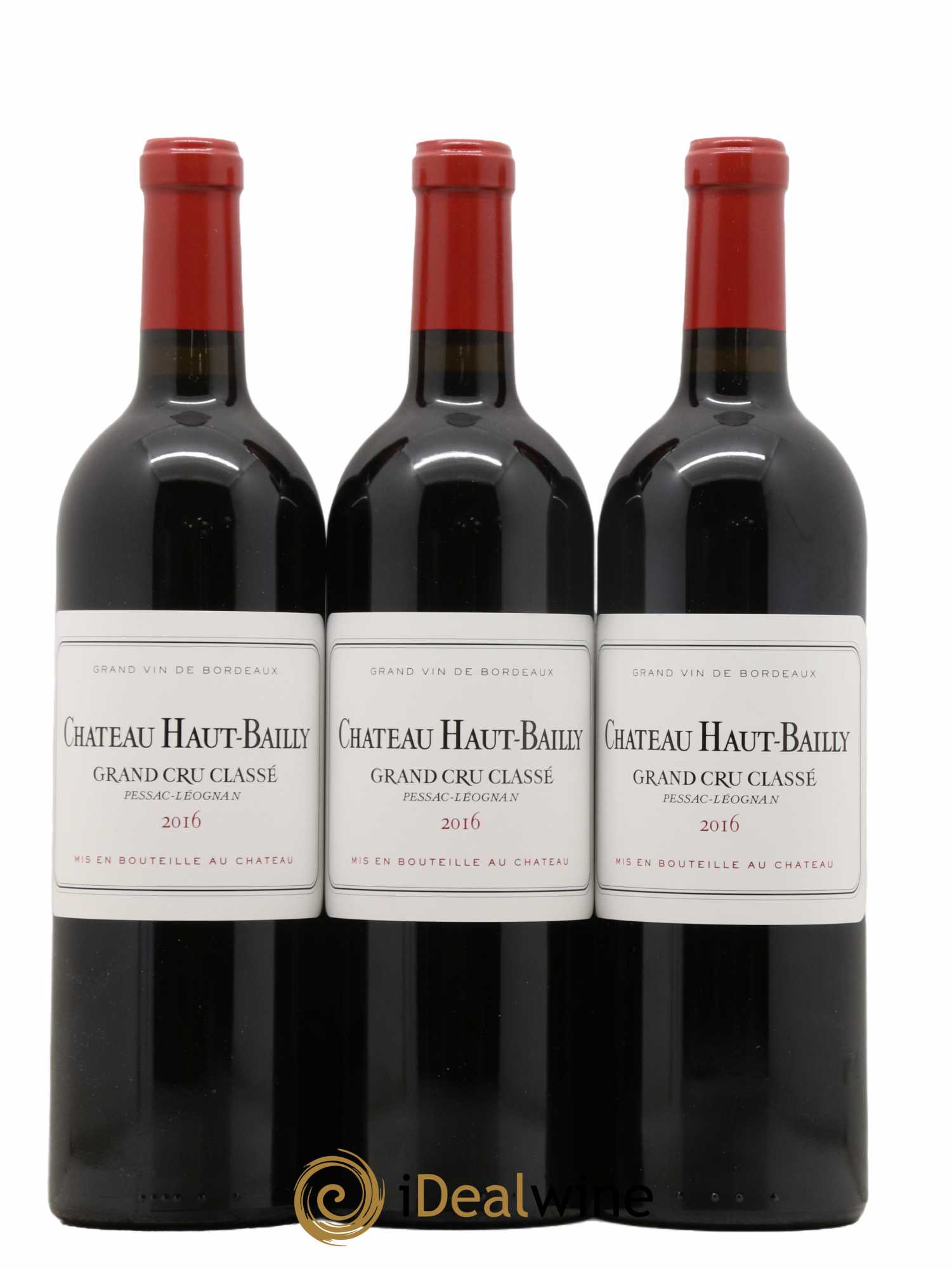 Château Haut-Bailly Cru Classé de Graves  2016 - Lot de 12 Bouteilles