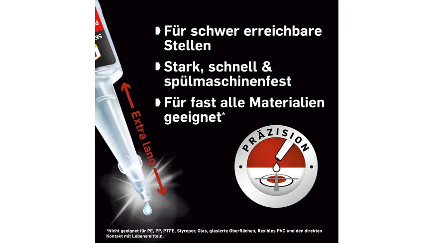 Pattex Sekundenkleber Präzision 5g 5 g