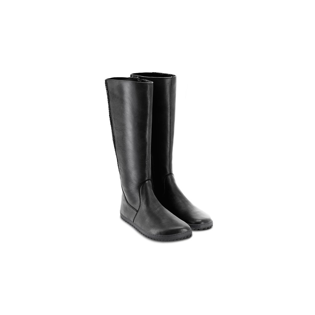 Be Lenka Charlotte Black Barfuß-Stiefel