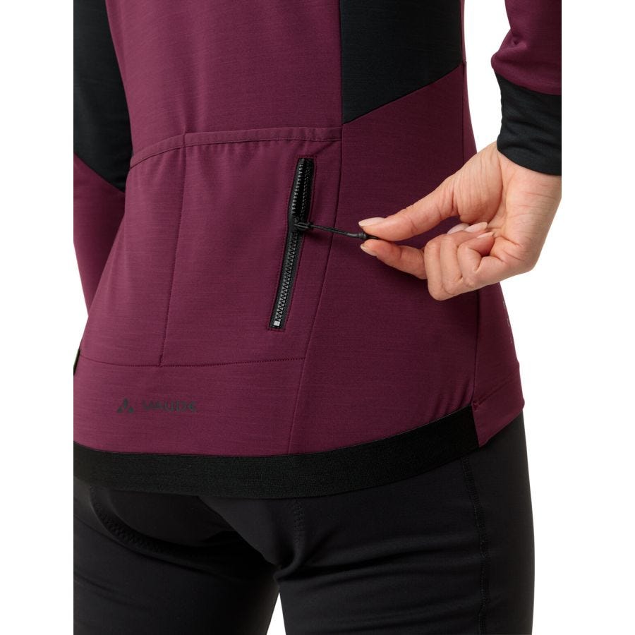 Kuro Fahrrad Half Zip Langarmshirt Damen