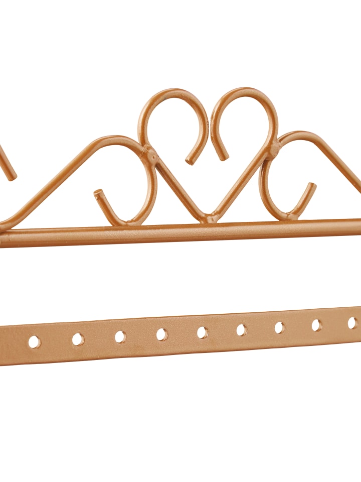 relaxdays Ohrringhalter in Bronze - (B)16,5 x (H)30,5 x (T)6,5 cm günstig kaufen onesize