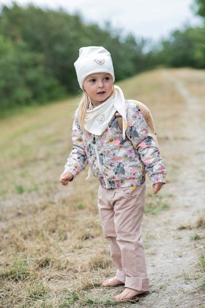 Schal, beige für Mädchen