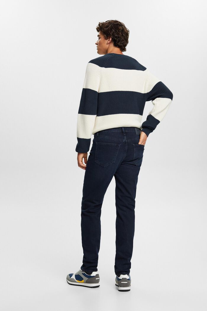 Jeans mit gerader Passform und mittelhohem Bund