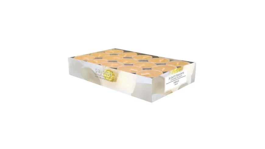 pajoma Teelichter Vanille Creme