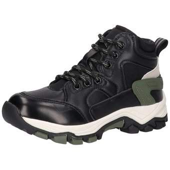 Rushour Schnür Boots in schwarz