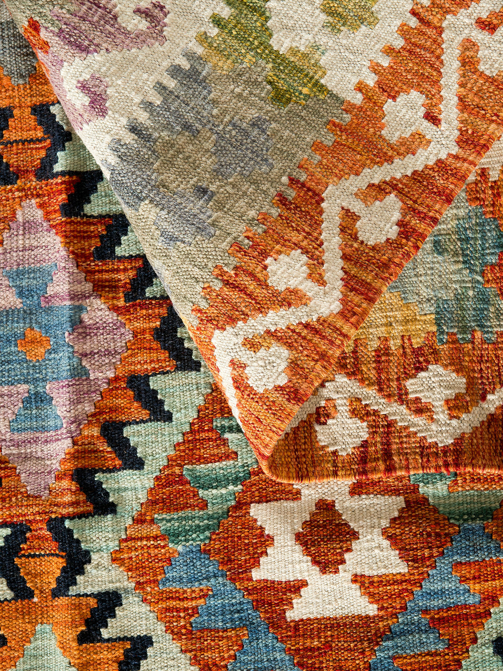 Afghan Kelim ca. 203 x 286 cm, Unikat / Einzelstück