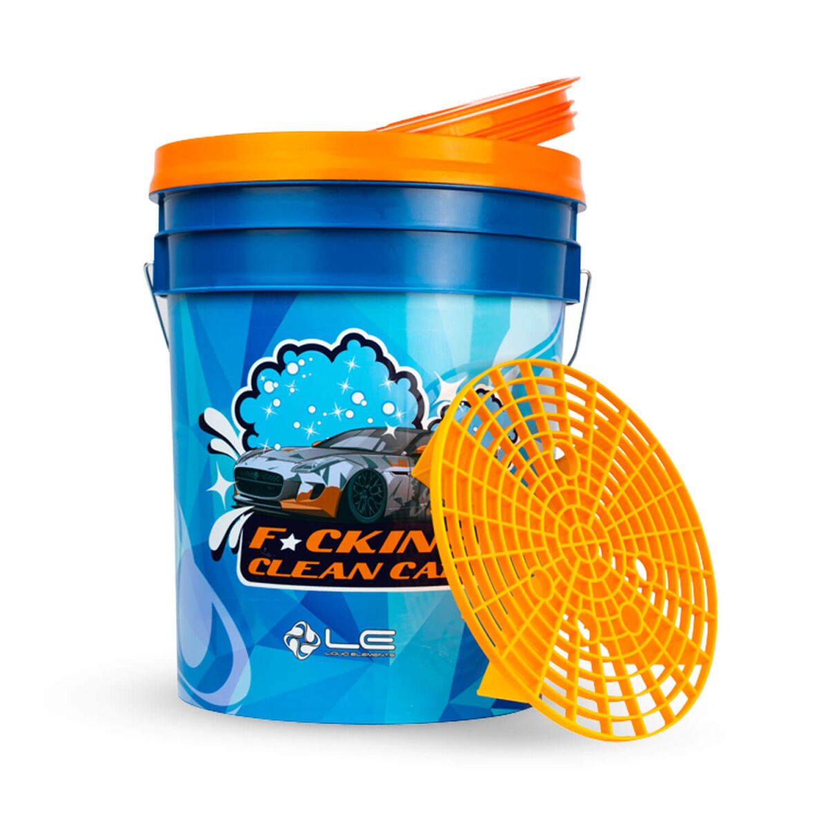 Liquid Elements Wascheimer mit Sieb & Deckel 