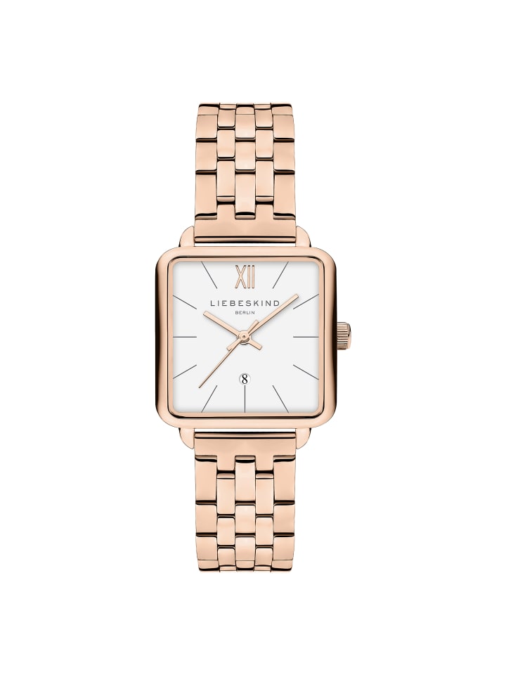 LIEBESKIND BERLIN Armbanduhr in Rosé-weiß günstig kaufen onesize