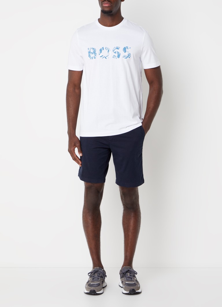Pantaloni scurți chino Hugo Boss slim fit cu buzunare laterale