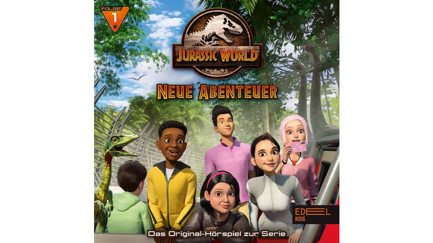 Jurassic World (1) Hörspiel zum TV Kennenlern-Edt.