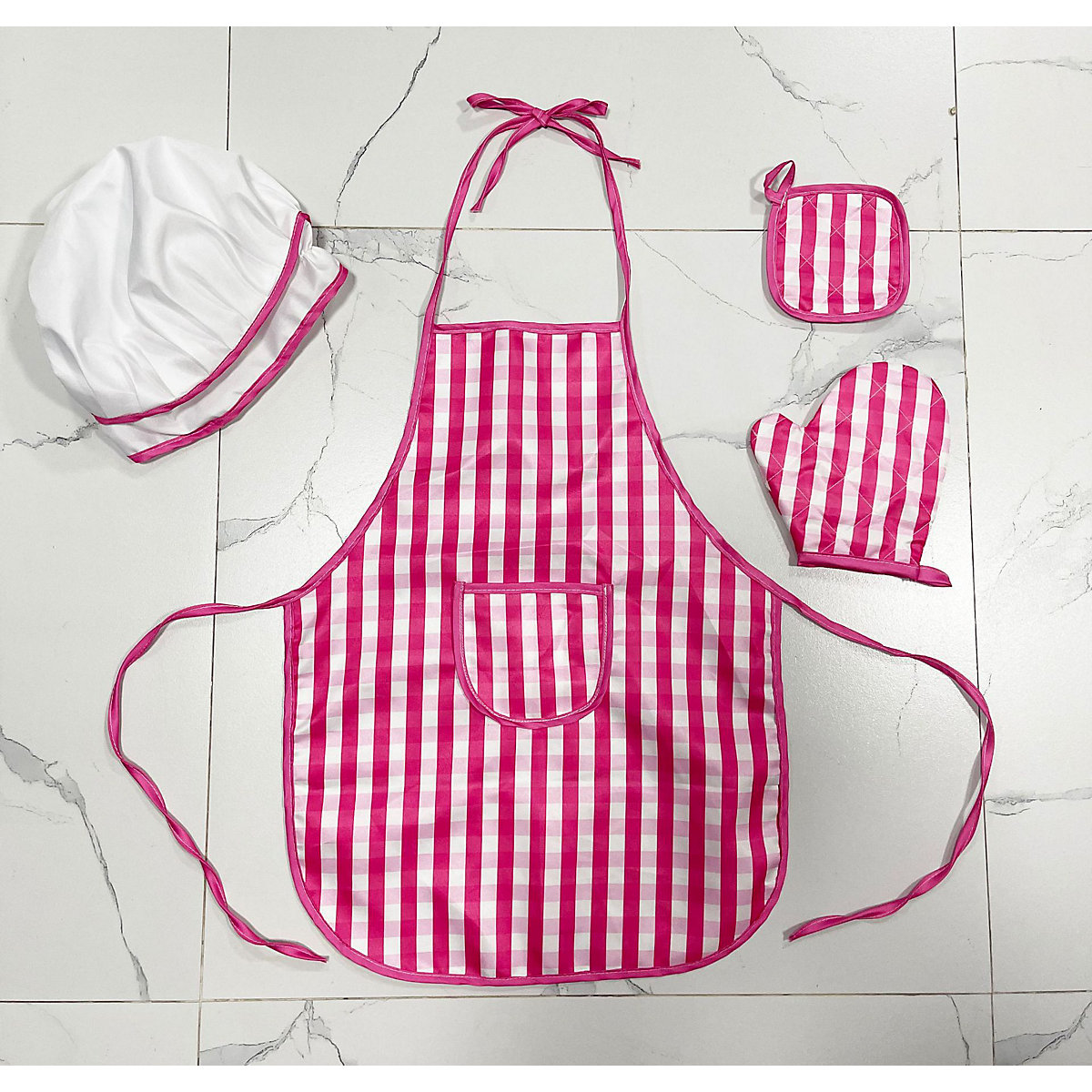 Backkochset für Kinder Kinder Backen Kleidung Kuchen Kleidung Schürze Form Set