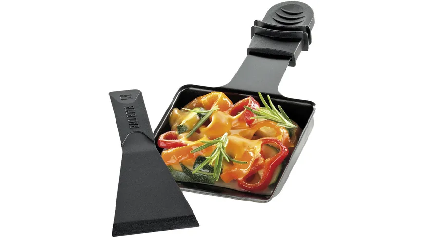 KÜCHENPROFI Raclettpfännchen mit Schaber Set
