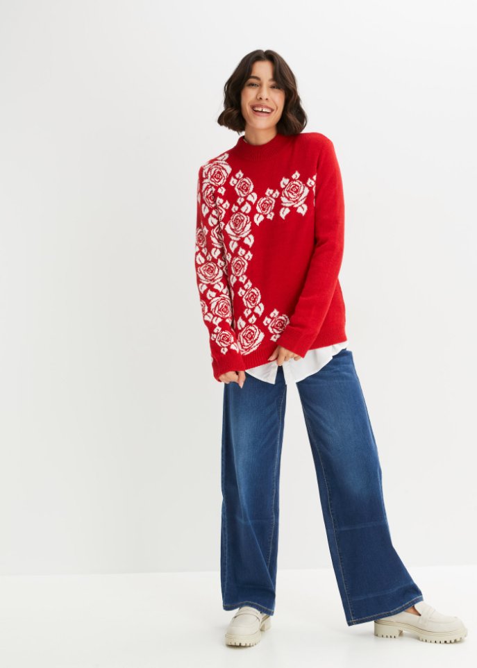 Pullover aus Jacquard