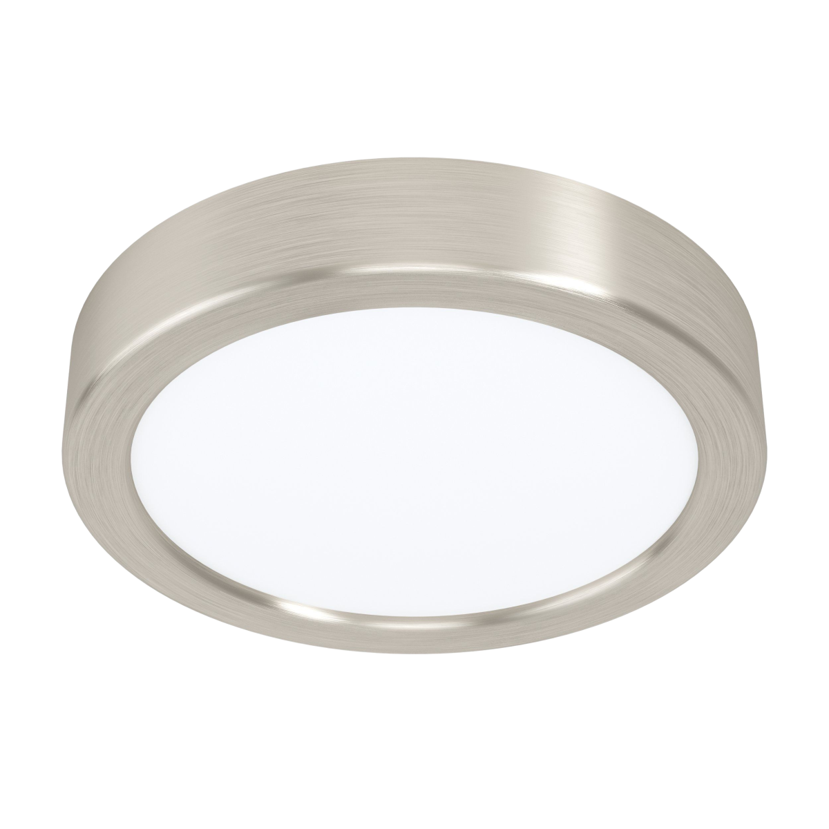 EGLO LED Deckenleuchte Fueva 5 (warmweiß) Nickel Ø 16 cm