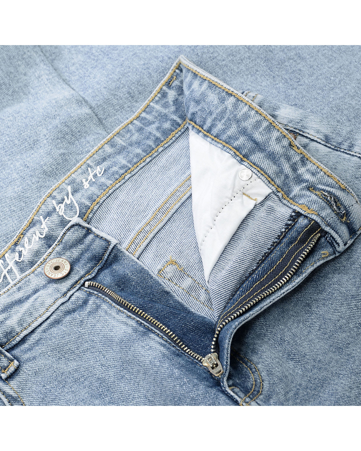 Jeanshose Bootcut für Mädchen, Bundweite BIG