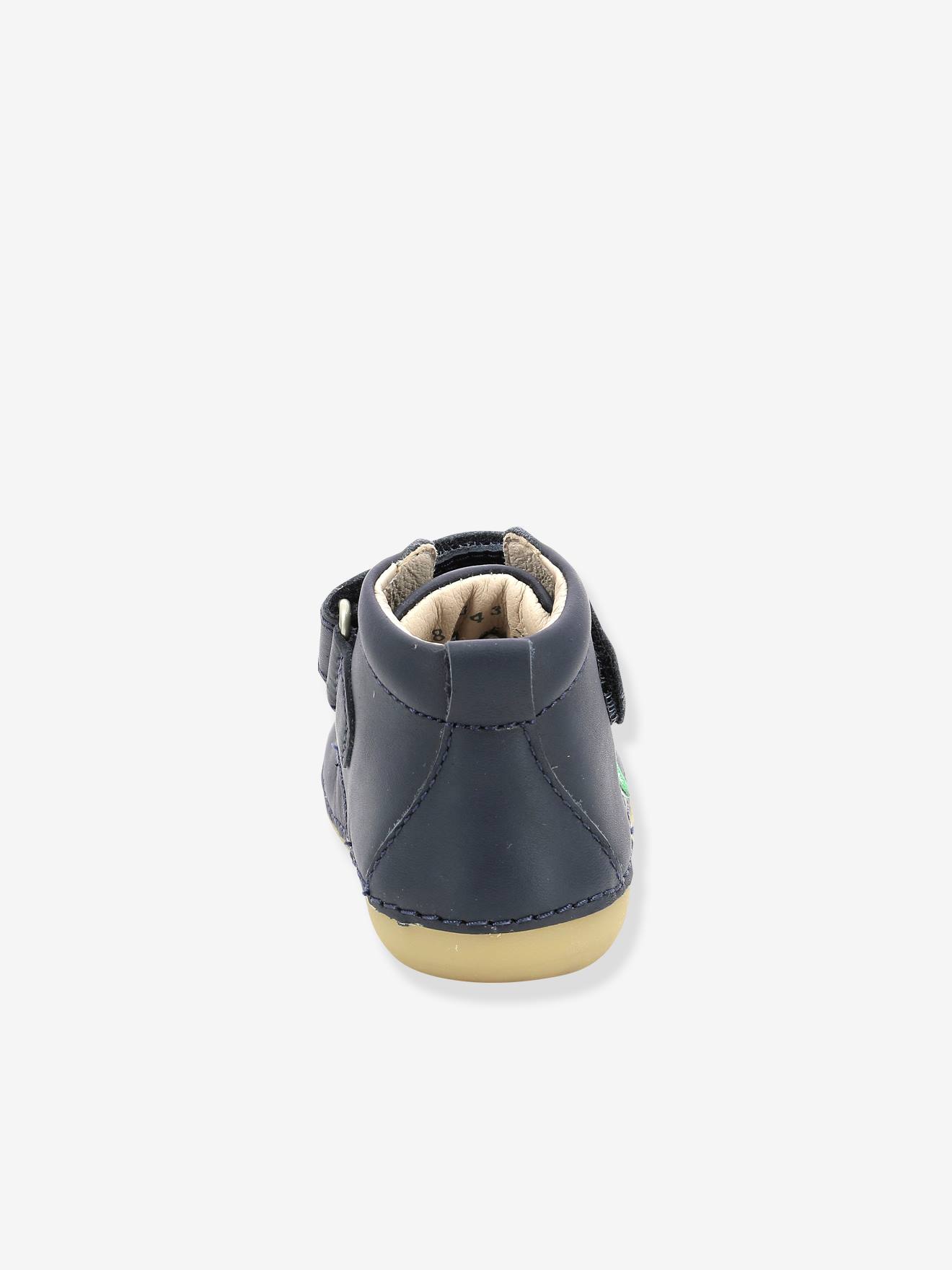 Bottillons cuir bébé garçon Sabio KICKERS® 1ers pas camel