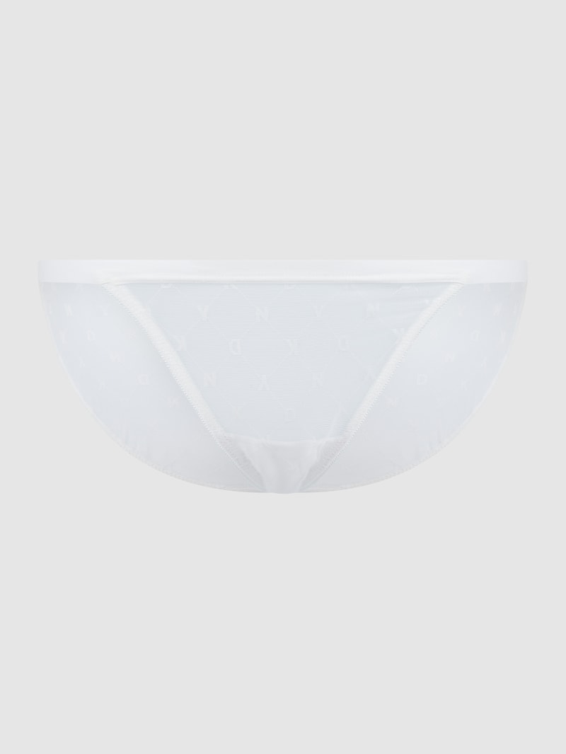 Slip aus Mesh in weiß