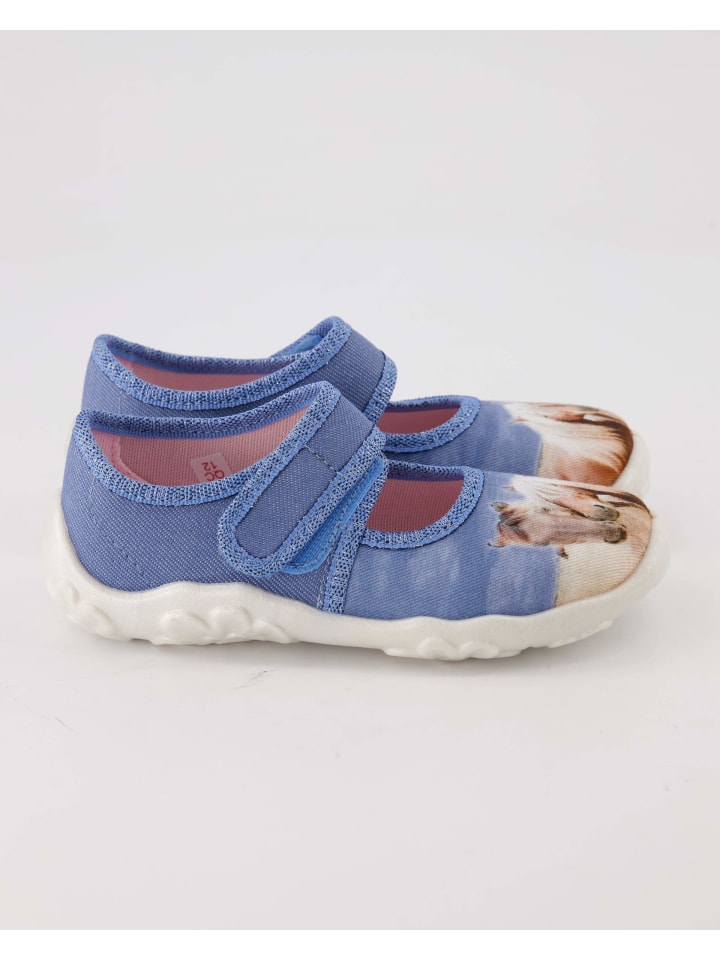 superfit Hausschuhe in Blau günstig kaufen