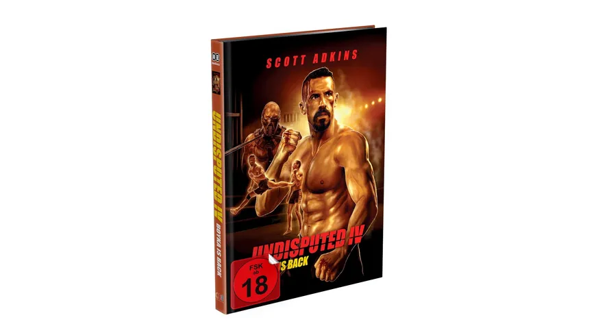 UNDISPUTED IV: BOYKA IS BACK – 2-Disc Mediabook Cover A (Blu-ray + DVD) Limited 999 Edition – Uncut