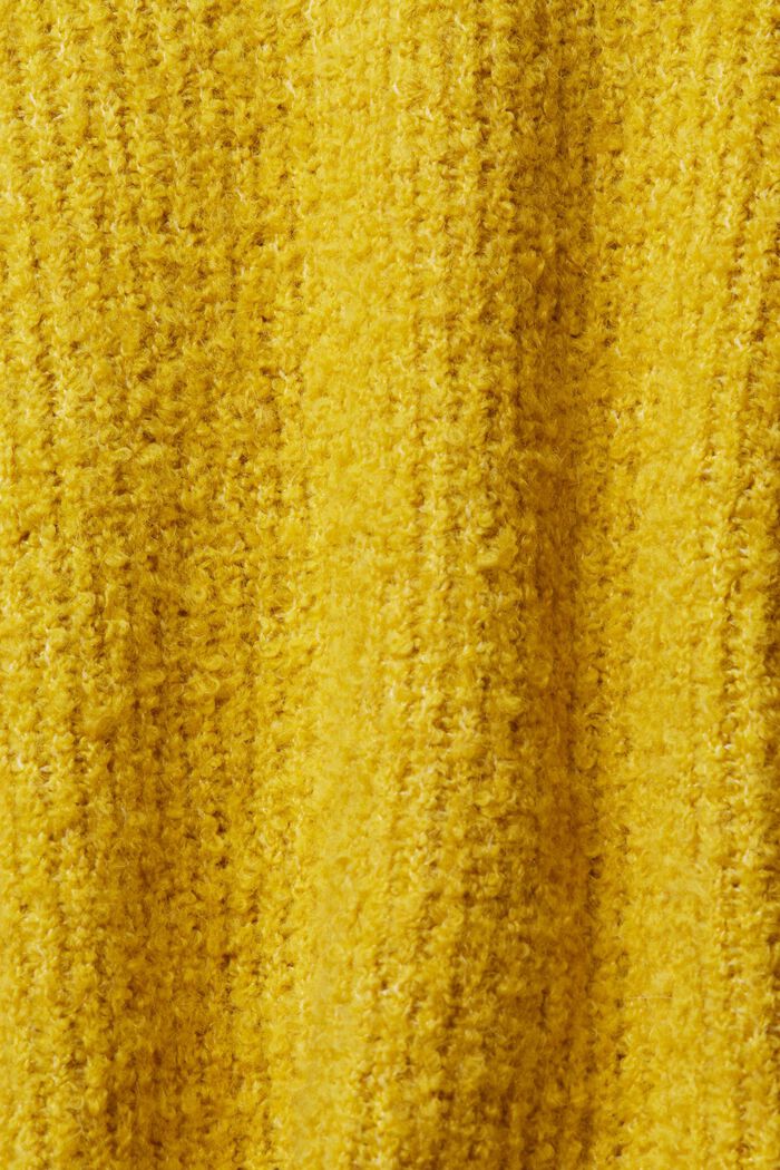 Bouclépulli mit Wolle und Alpaka
