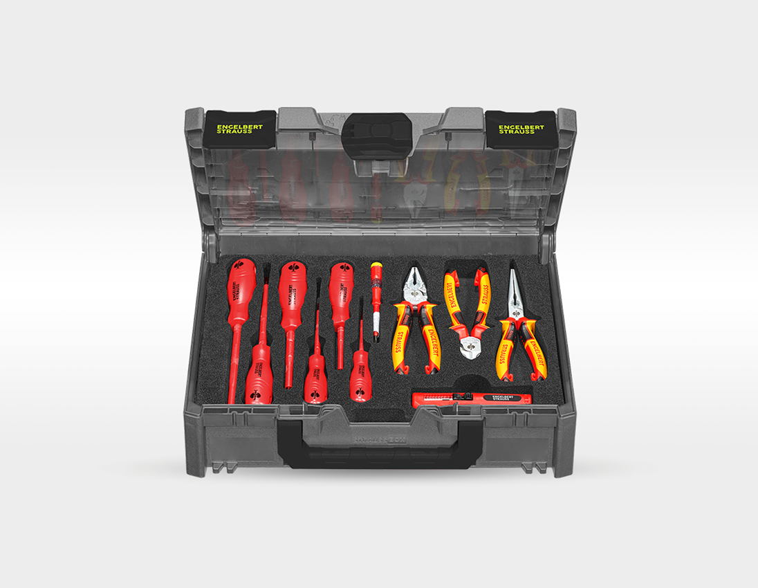 Werkzeug-Set Elektro + STRAUSSbox