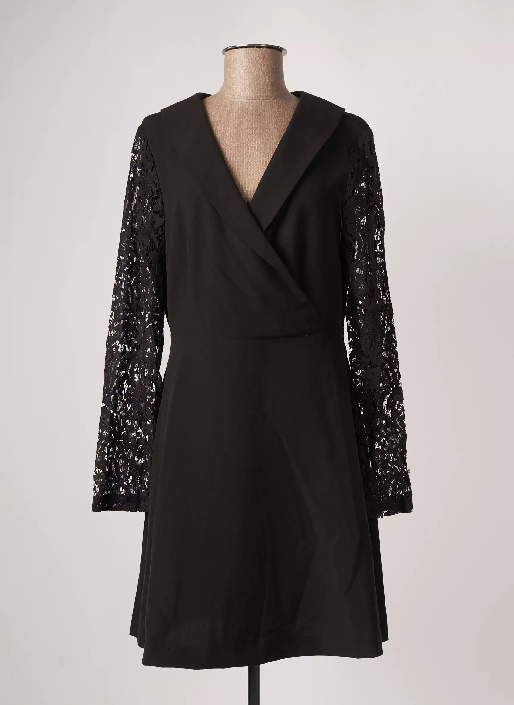 Vero Moda Robes Mi Longues Femme couleur noir