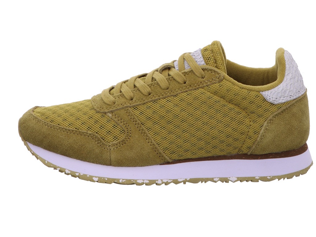WODEN Komfort Schnürer khaki Ydun Suede Mesh II