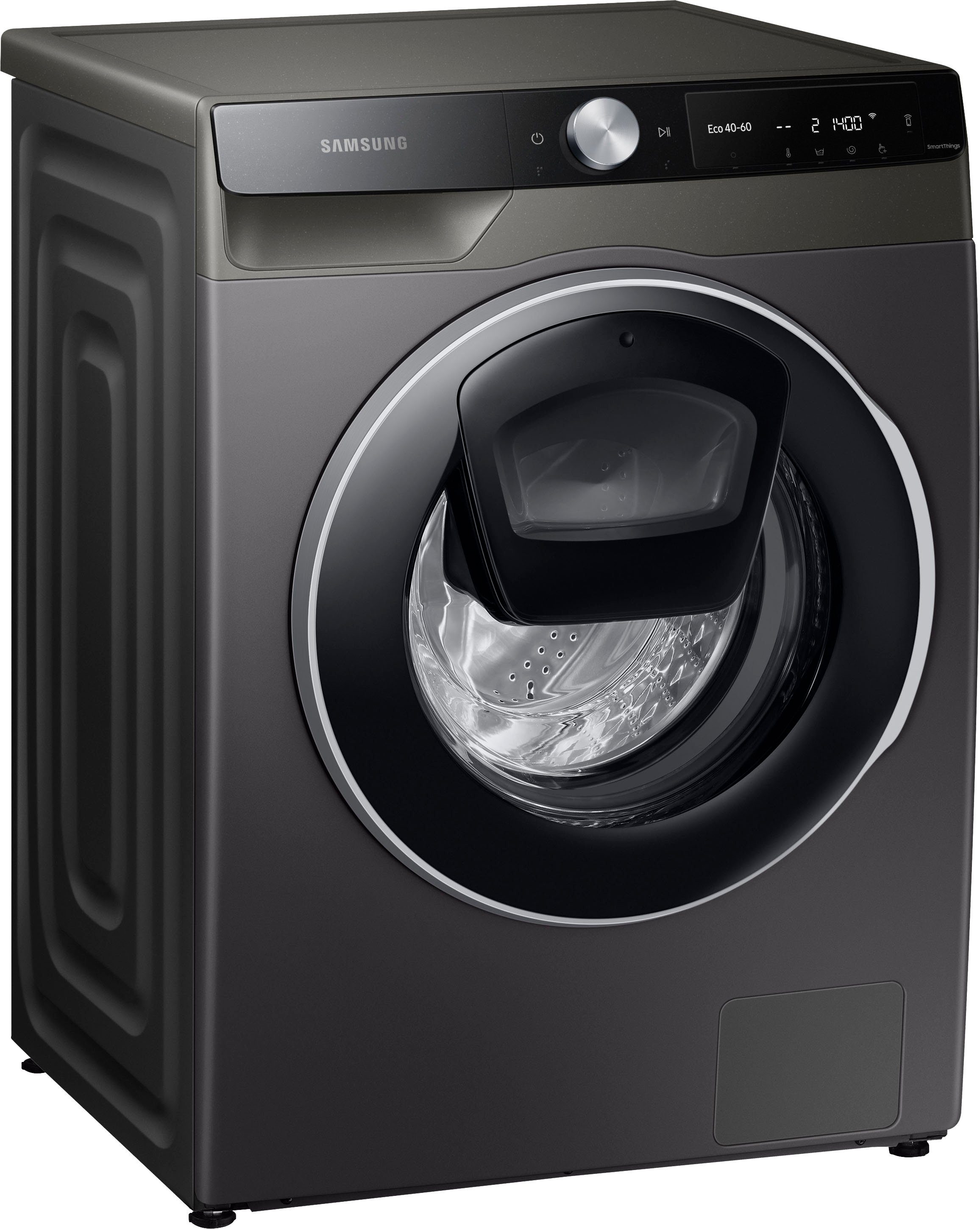 Samsung Waschmaschine WW6500T INOX WW80T654ALX, 8 kg, 1400 U/min, AddWash™