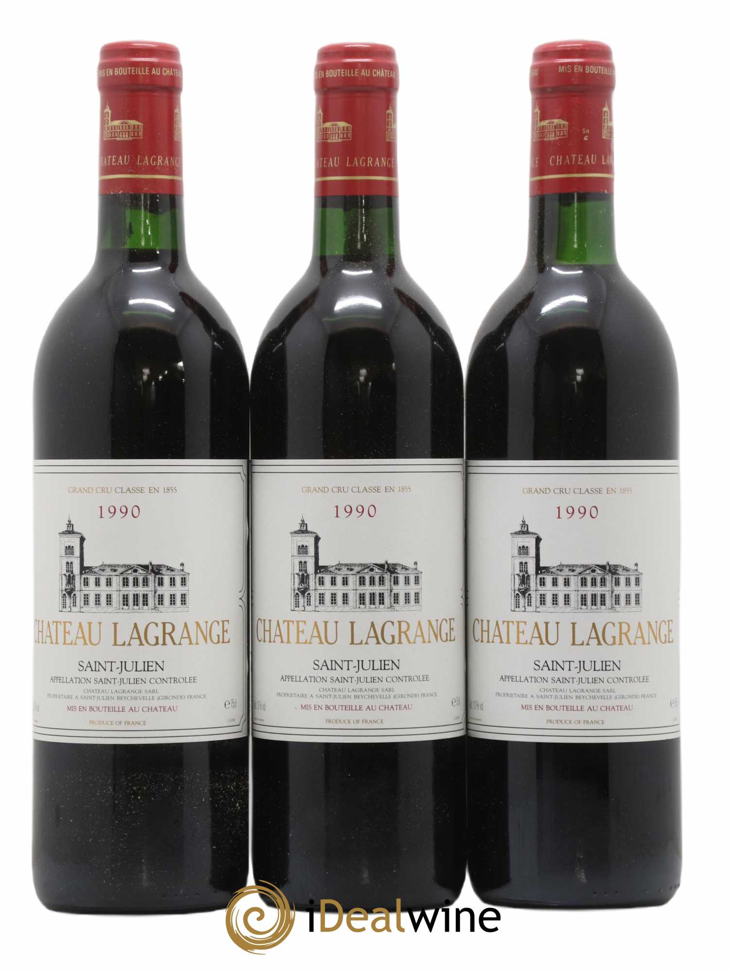 Château Lagrange 3ème Grand Cru Classé  1990 - Lot de 12 Bouteilles