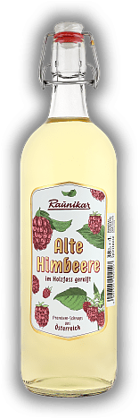 Raunikar Alte Himbeere 1,0 Liter Raunikar Alte Himbeere 1,0 Liter Im Holzfass gereift. 1	 Liter - Vol 38%