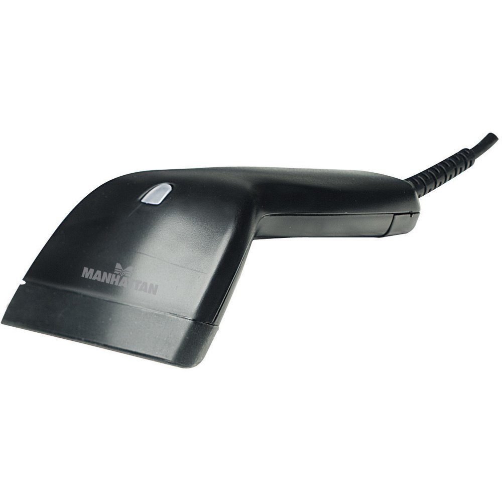 MANHATTAN Manhattan 460866 USB-Kit Barcode-Scanner Kabelgebunden 1D CCD Schwarz Scanner