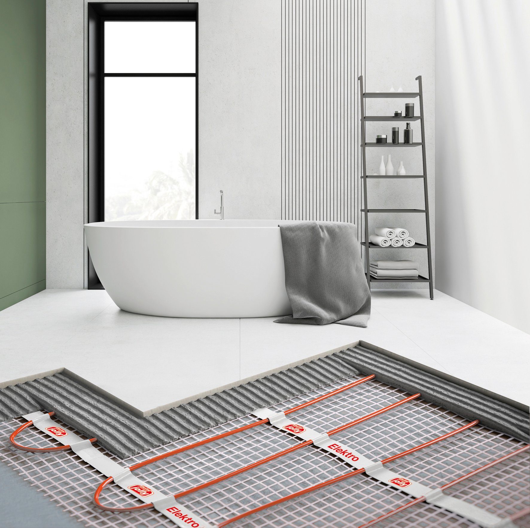 bella jolly Fußbodenheizung Elektroheat Comfort, (Packung)