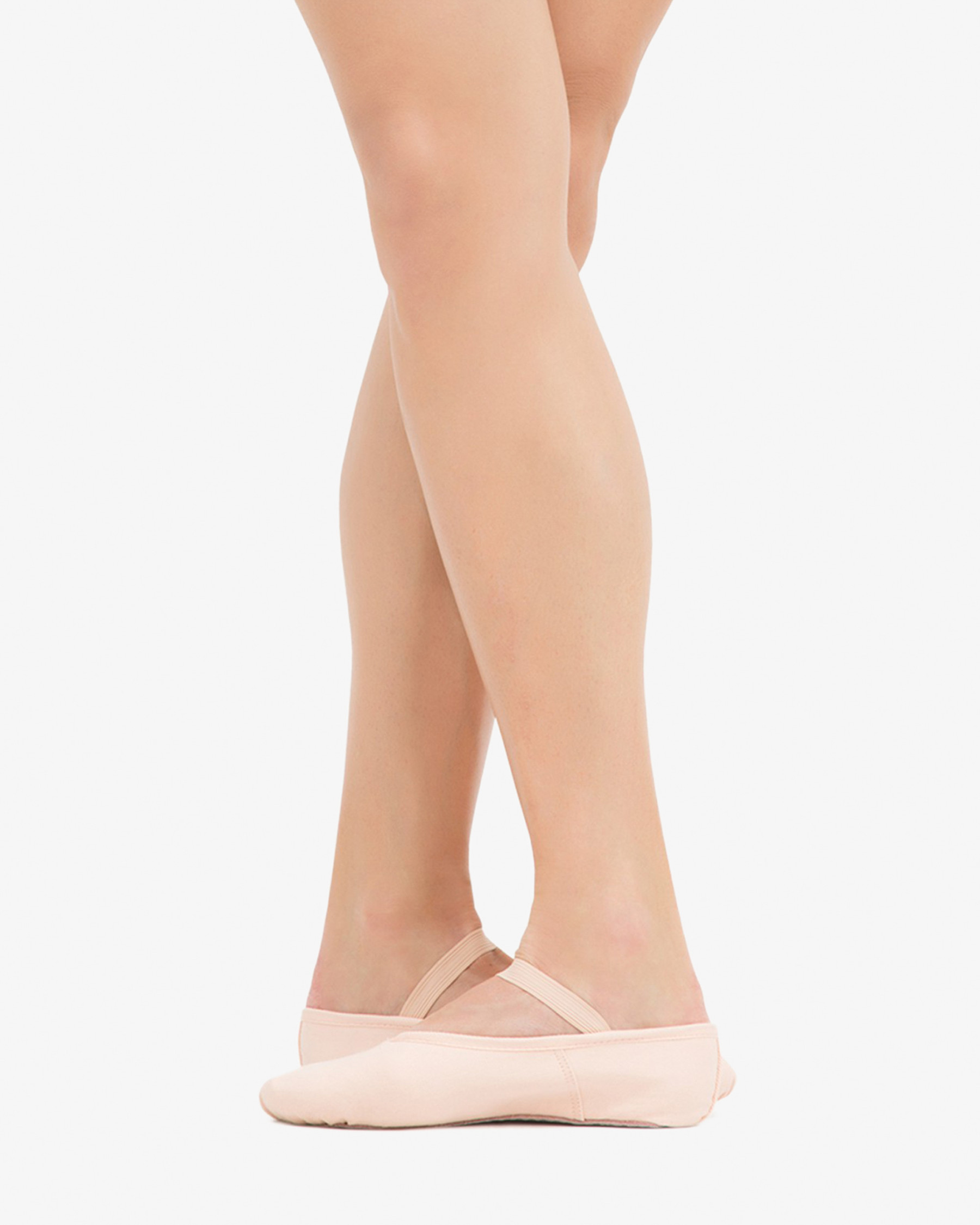 Soft ballet shoes with full sole