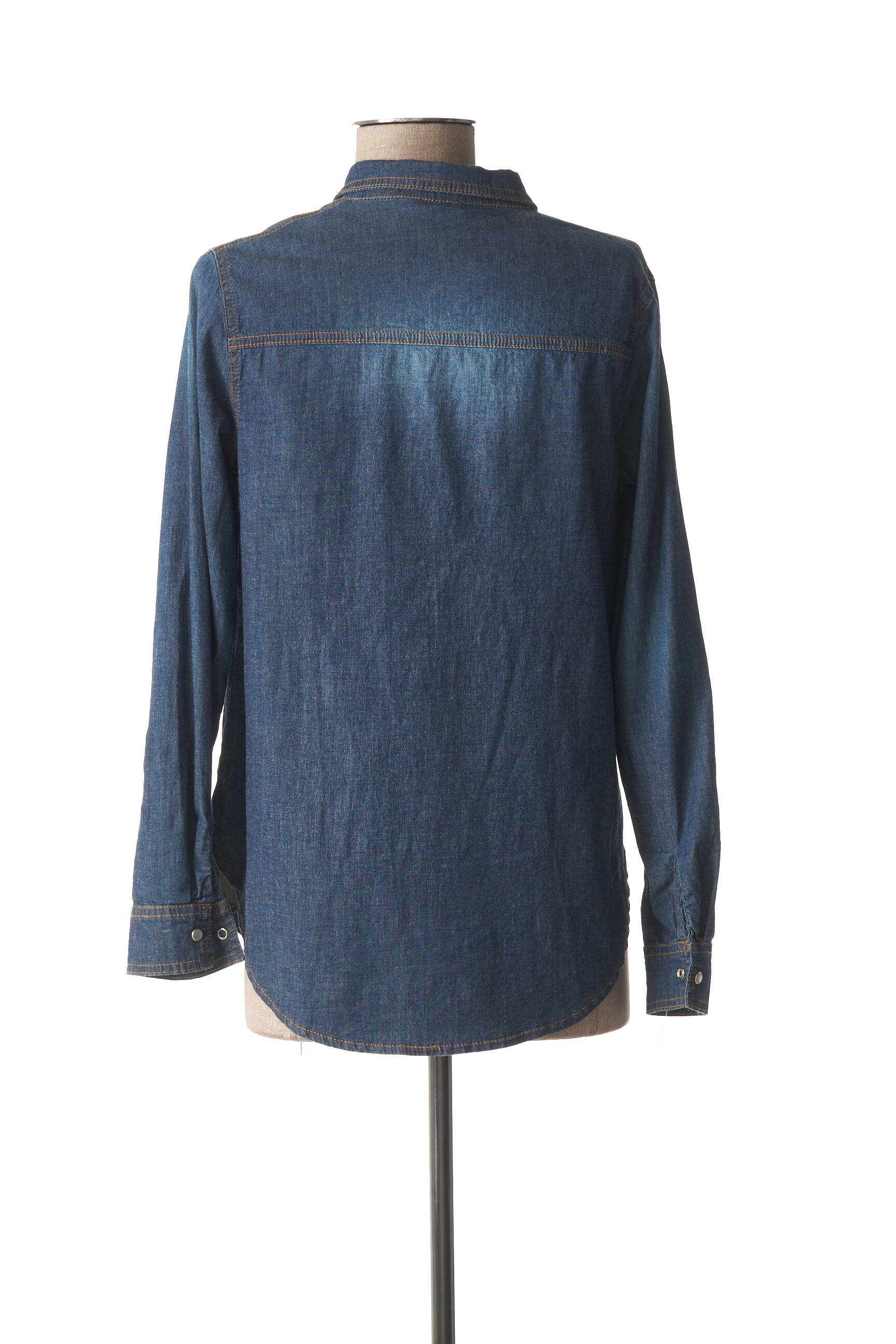 Menonove Chemisiers Maternite Femme couleur bleu
