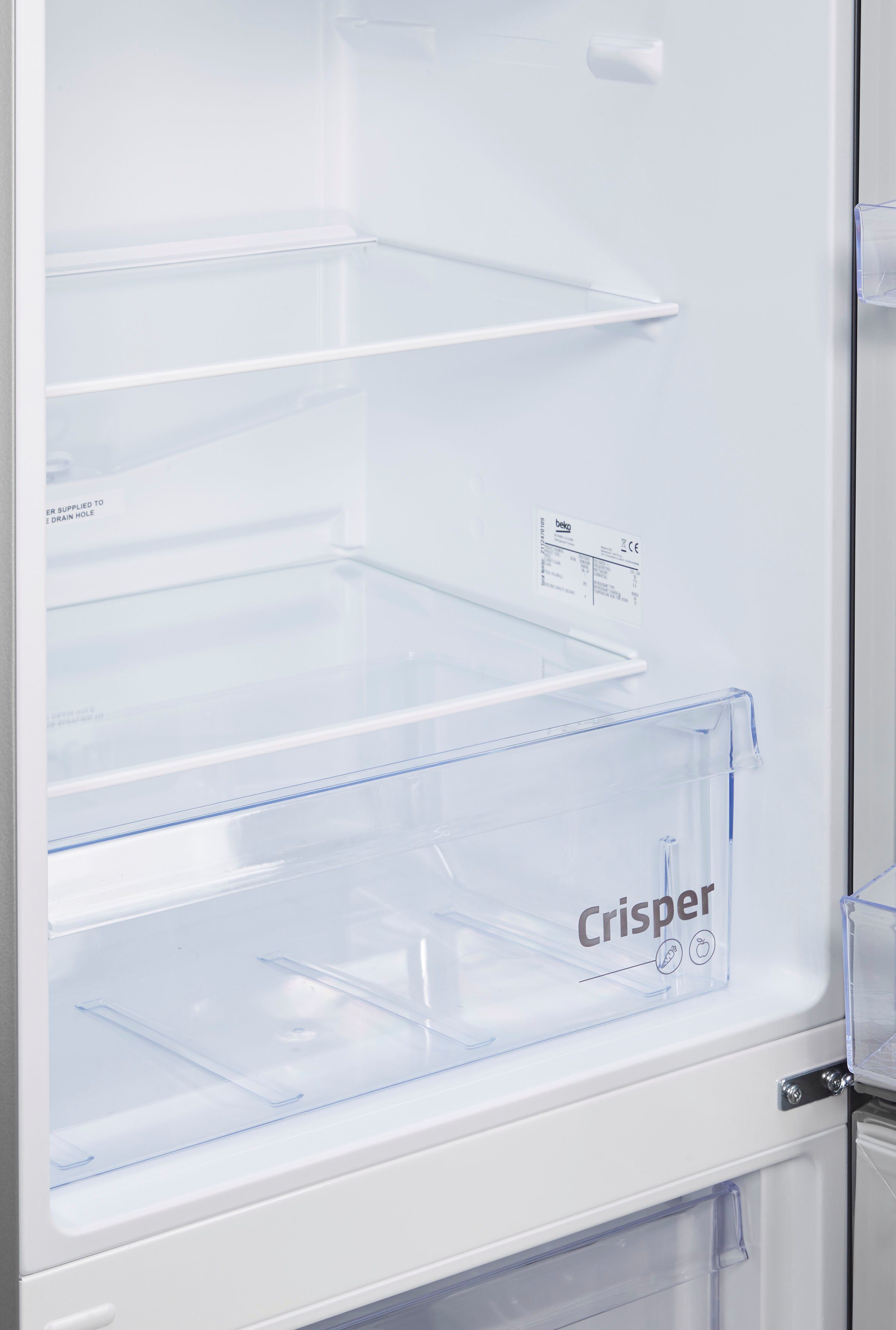 BEKO Kühl-/Gefrierkombination RCSA300K30SN, 181,3 cm hoch, 54 cm breit
