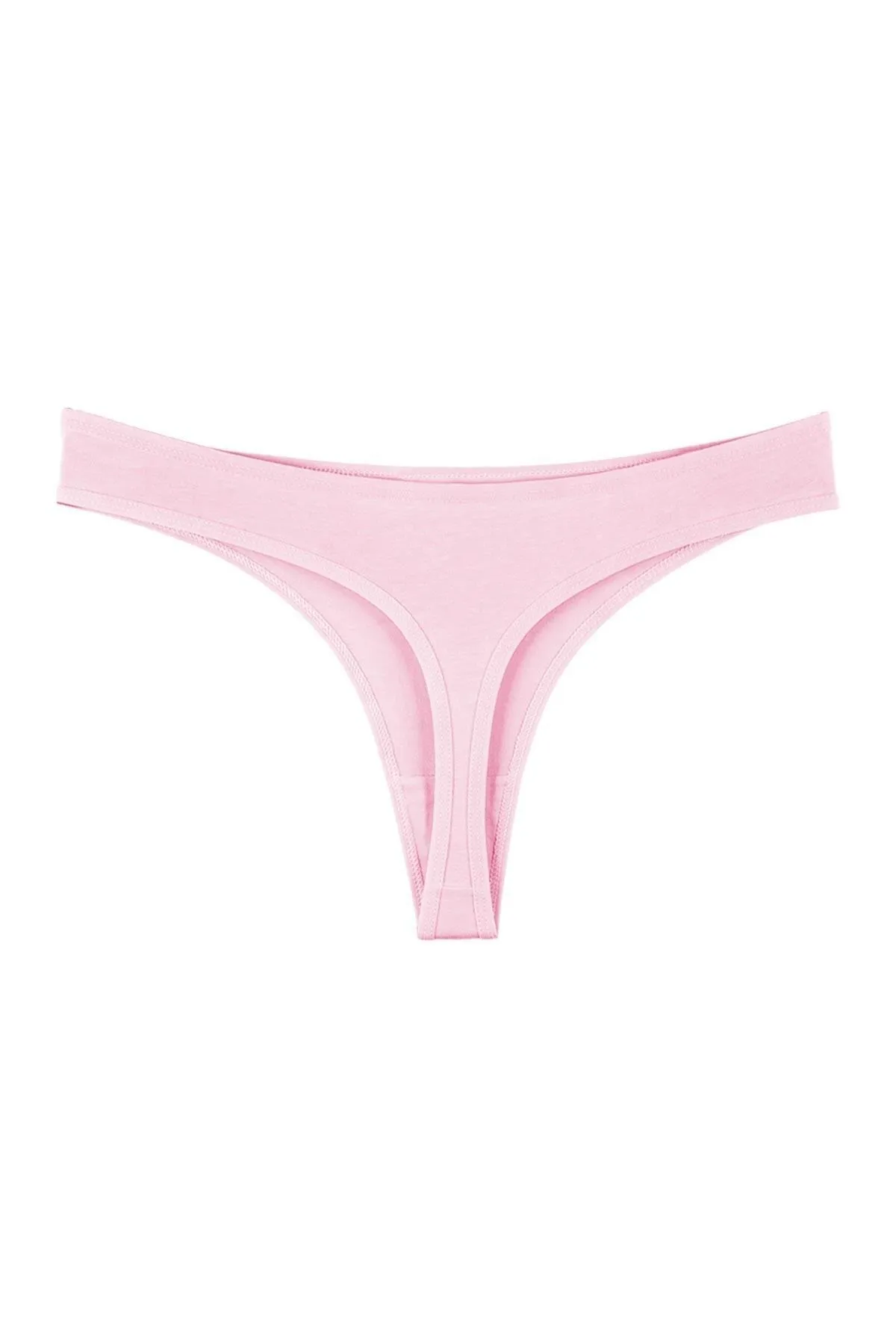 Sensu  Damen-Tanga aus Baumwolle in verschiedenen Farben, 5-teiliges Höschenset – Kts3047