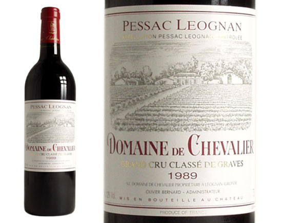 Domaine de Chevalier Rouge 1989, Cru Classé de Graves Bordeaux Pessac-Léognan