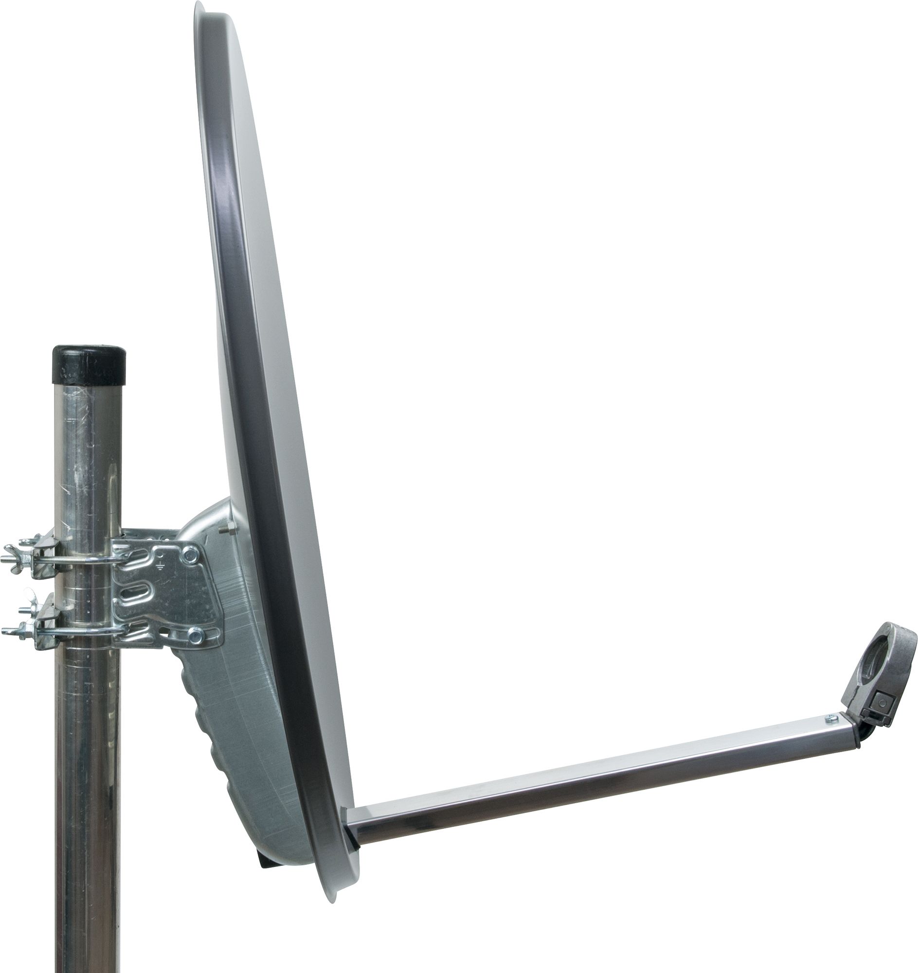 Schwaiger SPI621 anthrazit 65 cm Alu-Spiegel